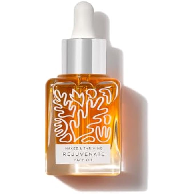 Naked + Thriving REJUVENATE RESTORATIVE FACIAL OIL - ORGANIC, VEGAN, ALL-NATURAL SKIN CARE & FACE OIL (1.0 OZ/30 ML) - Image 2